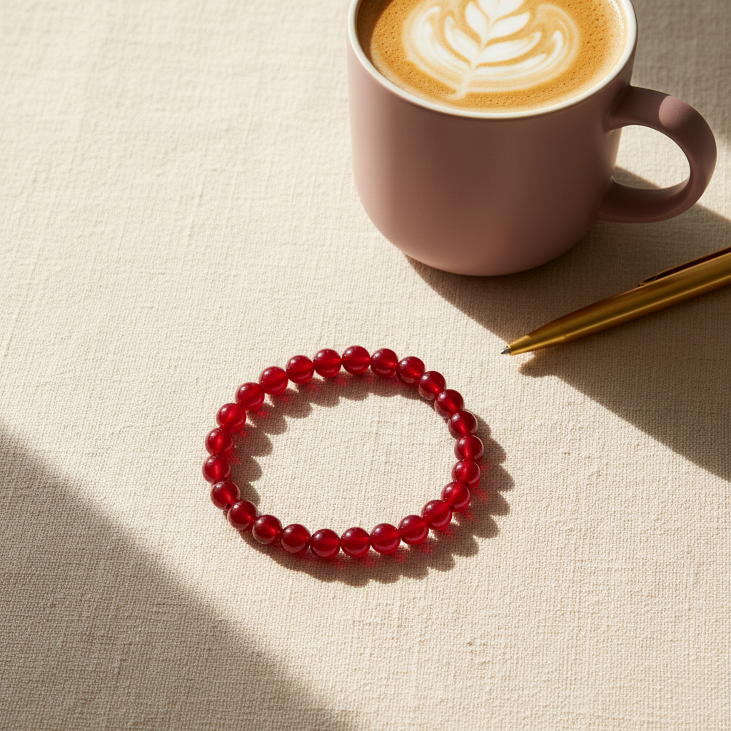 Deep Red Bracelet